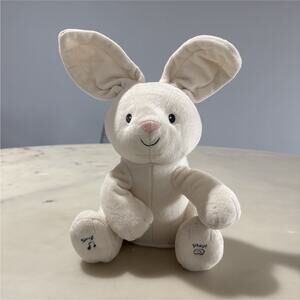 GUND Flora the Bunny Singing Interactive Plush Toy Medium 2021 6050681